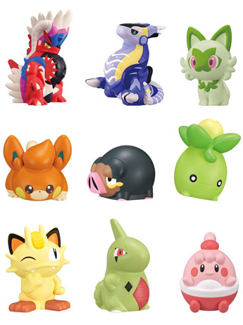 Pokemon Kids Paldea Region Box of 24 Random Figures Gallery Image 2