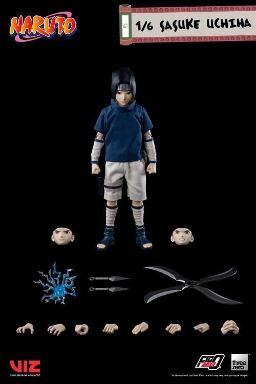 Naruto FigZero Sasuke Uchiha 1/6 Scale Collectible Figure Gallery Image 16