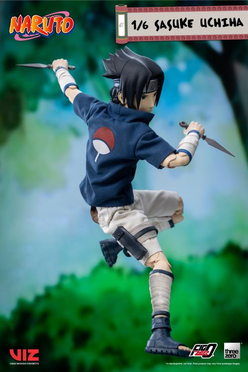 Naruto FigZero Sasuke Uchiha 1/6 Scale Collectible Figure Gallery Image 5