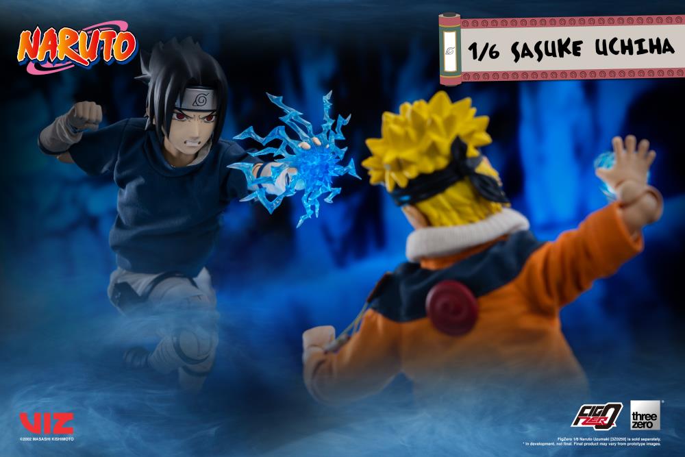 Naruto FigZero Sasuke Uchiha 1/6 Scale Collectible Figure Gallery Image 15