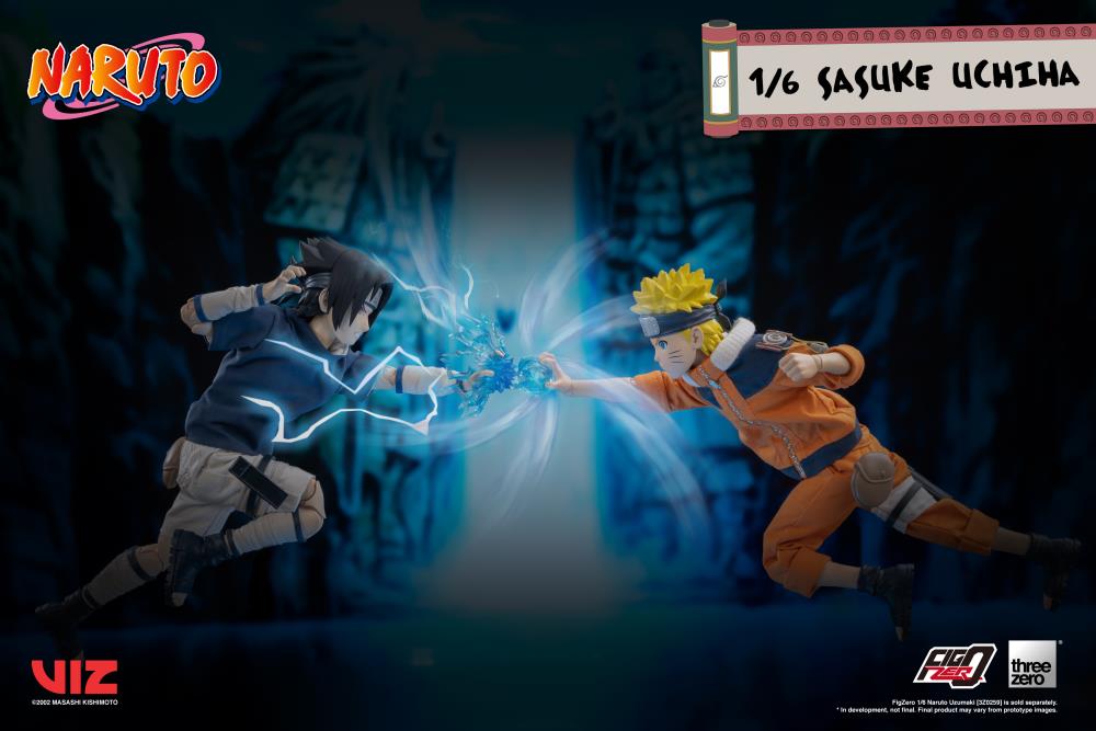 Naruto FigZero Sasuke Uchiha 1/6 Scale Collectible Figure Gallery Image 14