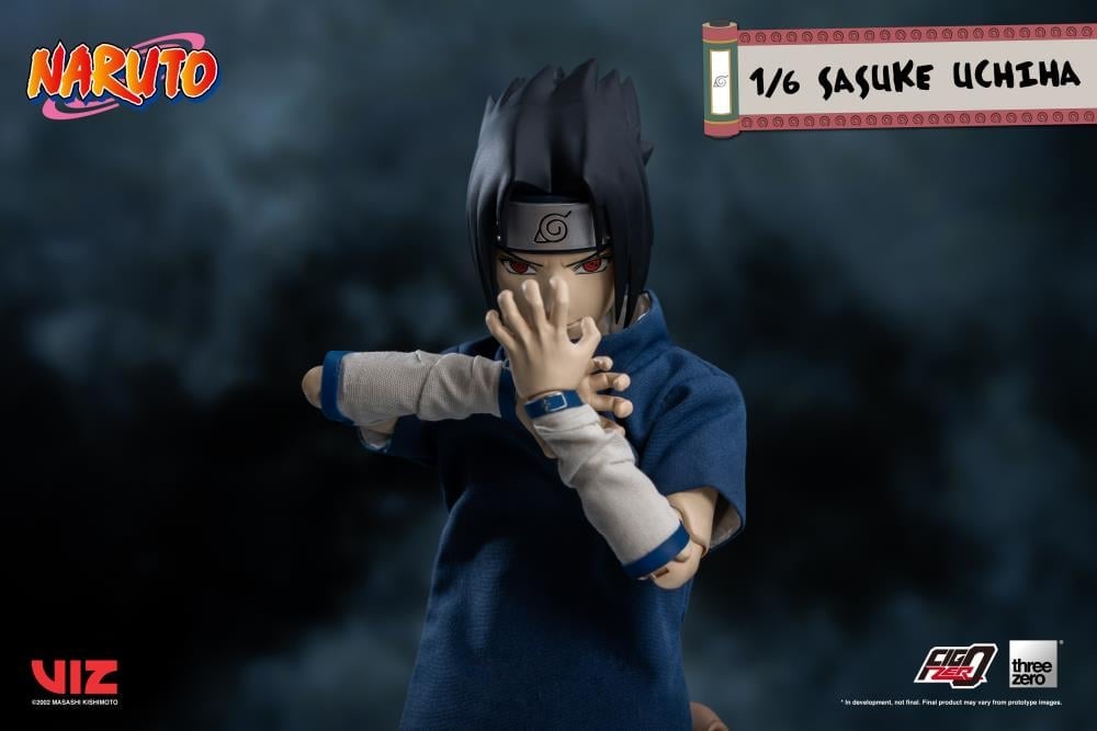 Naruto FigZero Sasuke Uchiha 1/6 Scale Collectible Figure Gallery Image 9