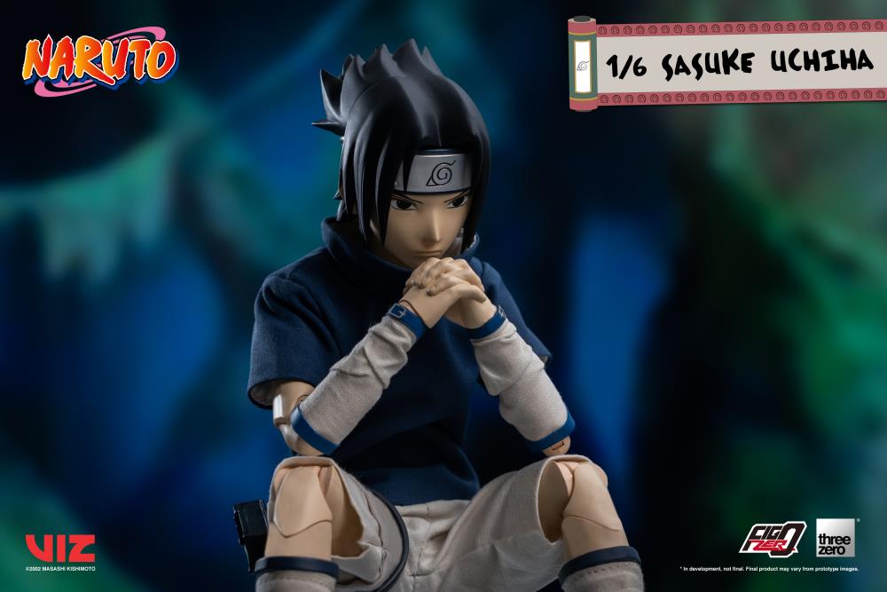 Naruto FigZero Sasuke Uchiha 1/6 Scale Collectible Figure Gallery Image 6