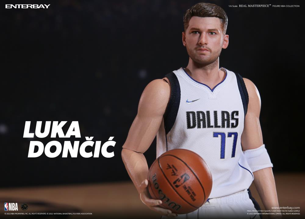 NBA Real Masterpiece Luka Doncic 1/6 Scale Limited Edition Figure Gallery Image 9
