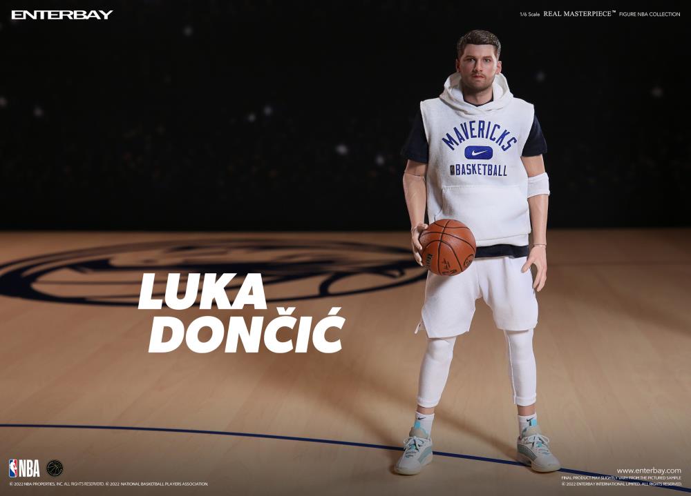 NBA Real Masterpiece Luka Doncic 1/6 Scale Limited Edition Figure Gallery Image 8
