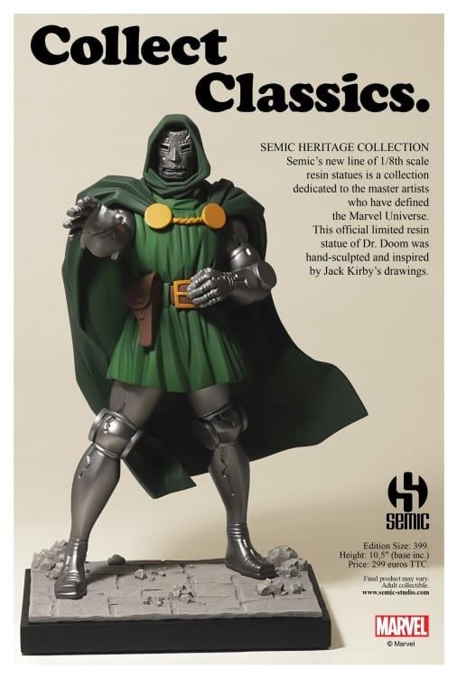 Marvel Comics Dr. Doom 1/8 Scale Limited Edition Statue Gallery Image 15