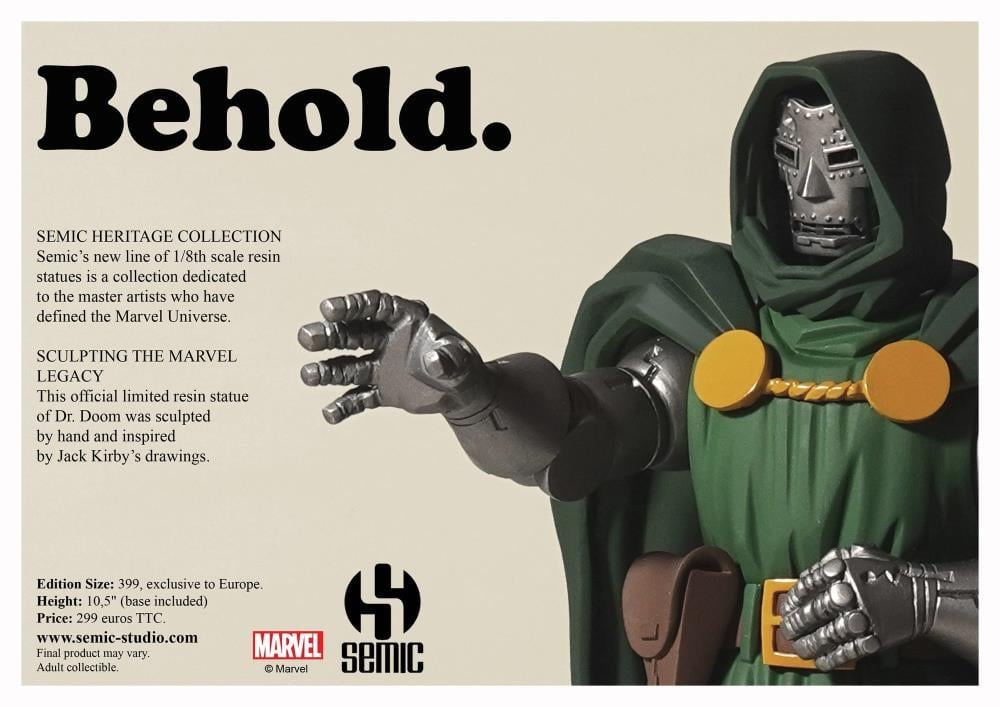 Marvel Comics Dr. Doom 1/8 Scale Limited Edition Statue Gallery Image 13