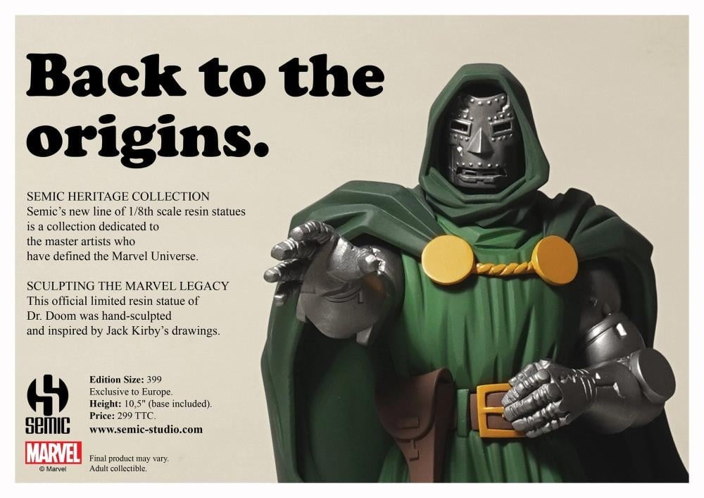 Marvel Comics Dr. Doom 1/8 Scale Limited Edition Statue Gallery Image 14