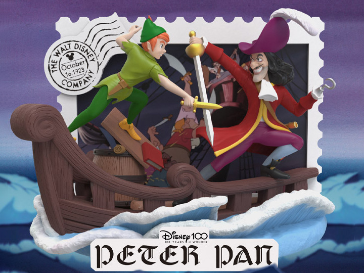 Disney 100 Years of Wonder D-Stage DS-137 Peter Pan Statue Gallery Image 1