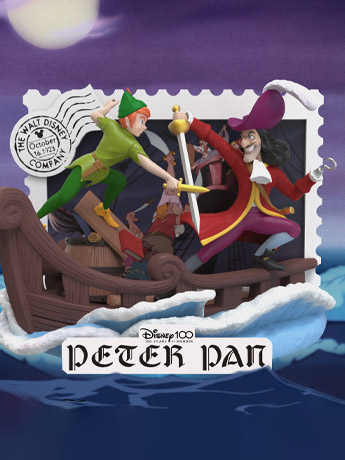 Disney 100 Years of Wonder D-Stage DS-137 Peter Pan Statue Gallery Image 2