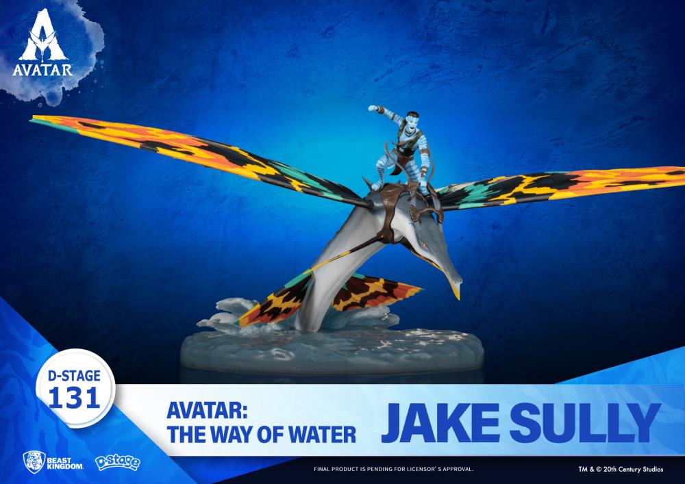 Avatar: The Way of Water D-Stage DS-131 Jake Sully Statue Gallery Image 6