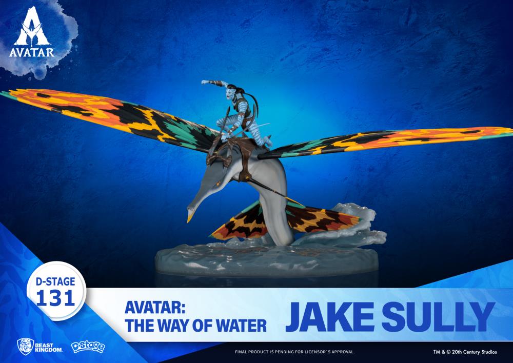 Avatar: The Way of Water D-Stage DS-131 Jake Sully Statue Gallery Image 3