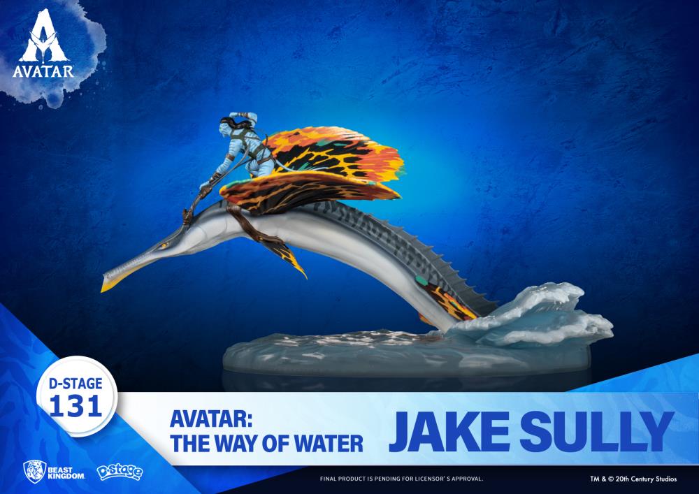 Avatar: The Way of Water D-Stage DS-131 Jake Sully Statue Gallery Image 4