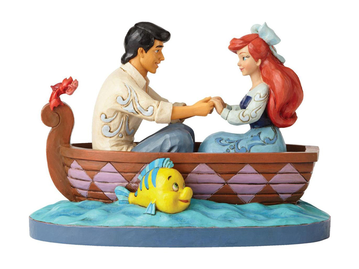 The Little Mermaid Disney Traditions Ariel and Prince Eric Figurine Gallery Image 1