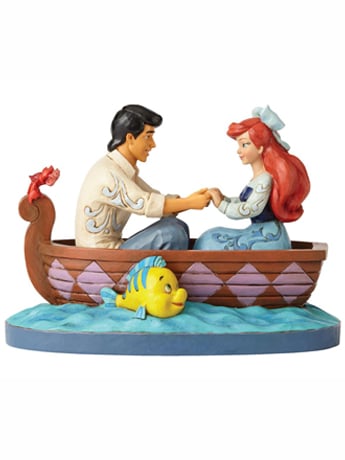 The Little Mermaid Disney Traditions Ariel and Prince Eric Figurine Gallery Image 2