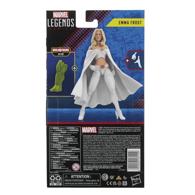 X-Men Marvel Legends Emma Frost Action Figure (Ch'od BAF) Gallery Image 9