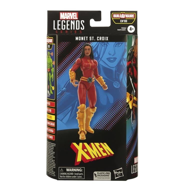 X-Men Marvel Legends Monet St. Croix Action Figure (Ch'od BAF) Gallery Image 8