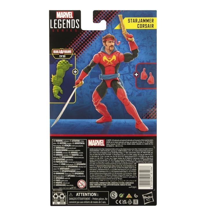 X-Men Marvel Legends Starjammer Corsair Action Figure (Ch'od BAF)