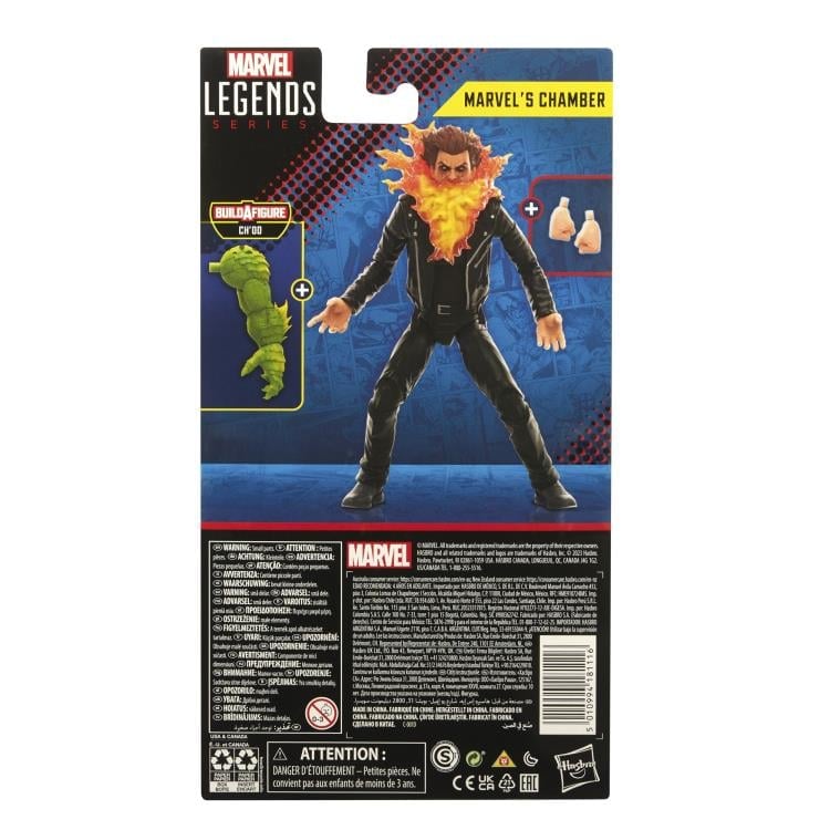X-Men Marvel Legends Marvel's Chamber Action Figure (Ch'od BAF) Gallery Image 9