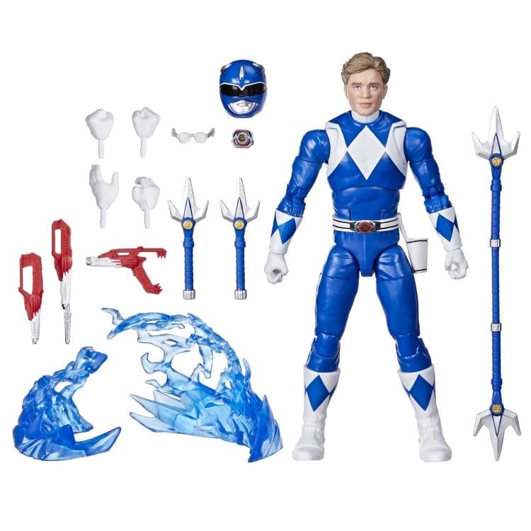 Mighty Morphin Power Rangers Lightning Collection Deluxe Blue Ranger Gallery Image 4
