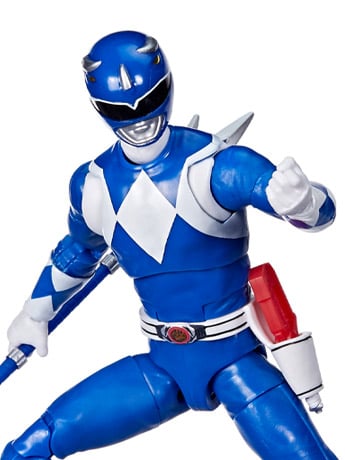 Mighty Morphin Power Rangers Lightning Collection Deluxe Blue Ranger Gallery Image 2