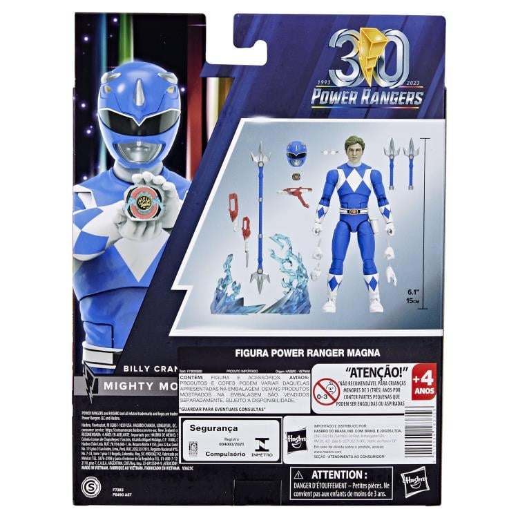 Mighty Morphin Power Rangers Lightning Collection Deluxe Blue Ranger Gallery Image 7