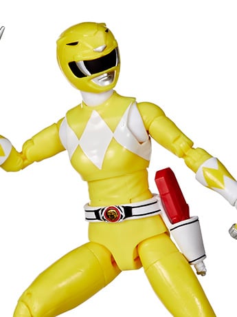Mighty Morphin Power Rangers Lightning Collection Deluxe Yellow Ranger Gallery Image 2