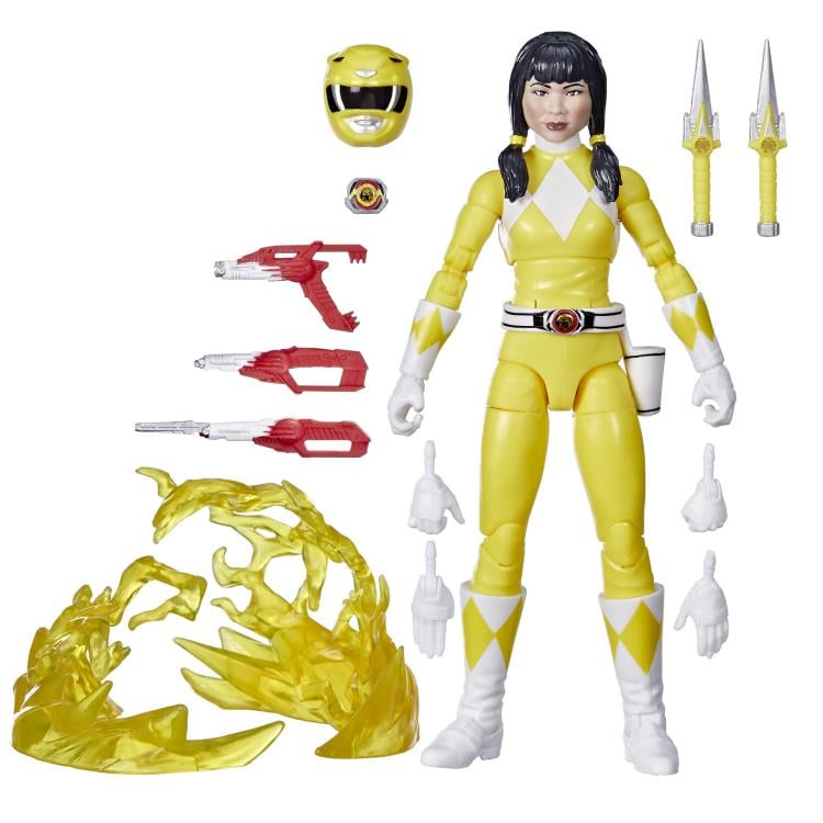 Mighty Morphin Power Rangers Lightning Collection Deluxe Yellow Ranger Gallery Image 4
