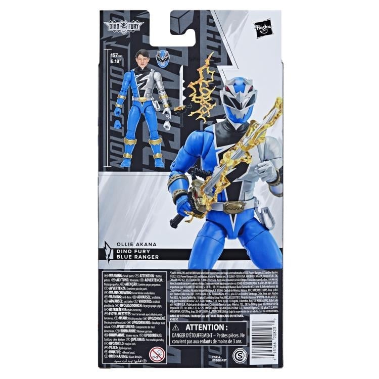 Power Rangers Dino Fury Lightning Collection Blue Ranger Gallery Image 14