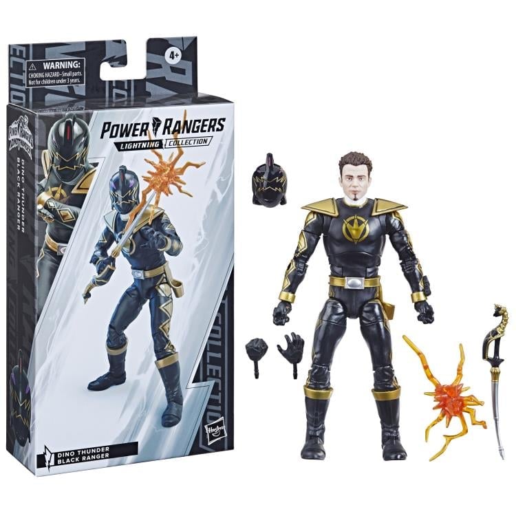 Power Rangers Dino Thunder Lightning Collection Black Ranger Gallery Image 12