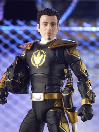 Power Rangers Dino Thunder Lightning Collection Black Ranger