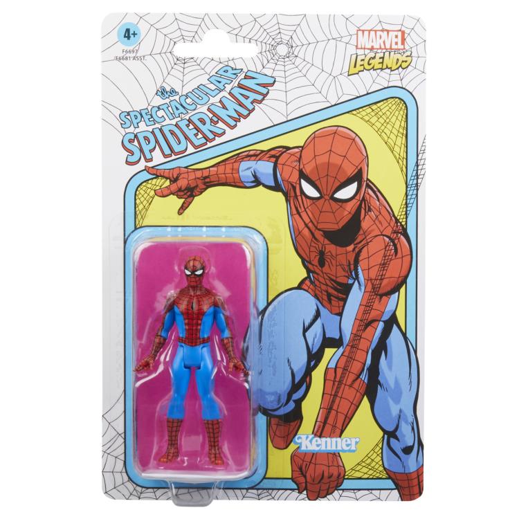 Marvel Legends Retro Collection 3.75" Spider-Man Action Figure Gallery Image 4