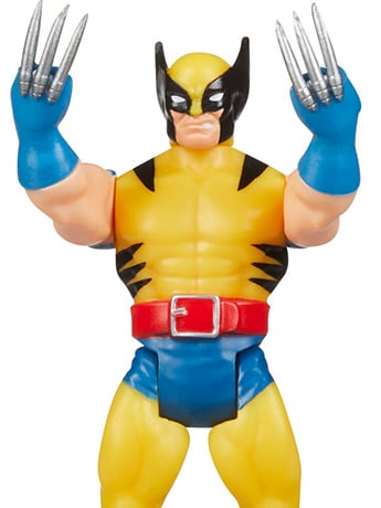 Marvel Legends Retro Collection 3.75" Wolverine Action Figure Gallery Image 2