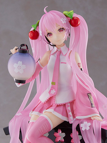 Vocaloid AMP+ Sakura Miku (Sakura Lantern Ver.) Prize Figure