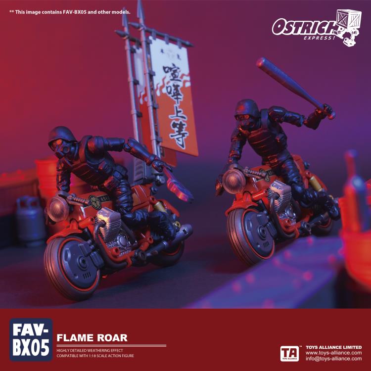Ostrich Express FAV-BX05 Flame Roar