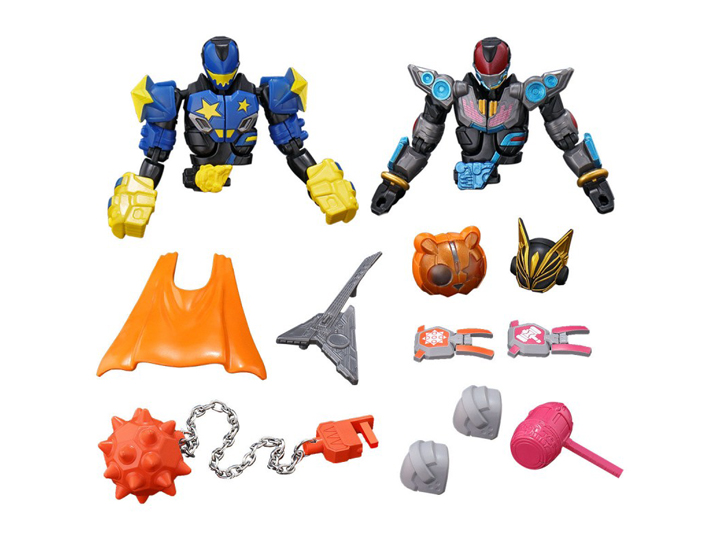 Kamen Rider Geats Revolve Change Figure Kamen Rider Na-Go and Kamen Rider PunkJack Set Gallery Image 1