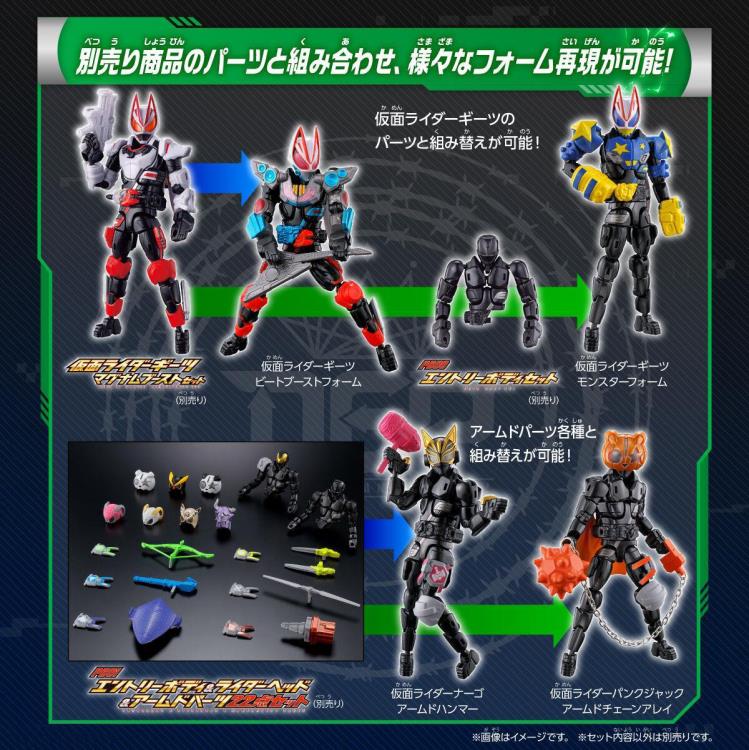 Kamen Rider Geats Revolve Change Figure Kamen Rider Na-Go and Kamen Rider PunkJack Set Gallery Image 9
