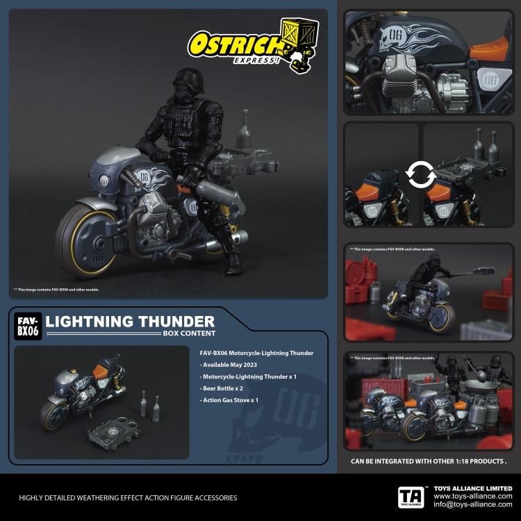 Ostrich Express FAV-BX06 Lightning Thunder Gallery Image 15