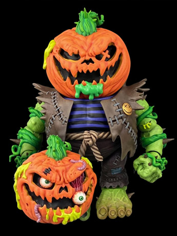 Madballs No Limits Trashin' Pumpkin Exclusive Figure Gallery Image 2
