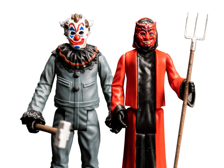 Haunt 3.75" Clown & Devil Figure Two-Pack Gallery Image 1