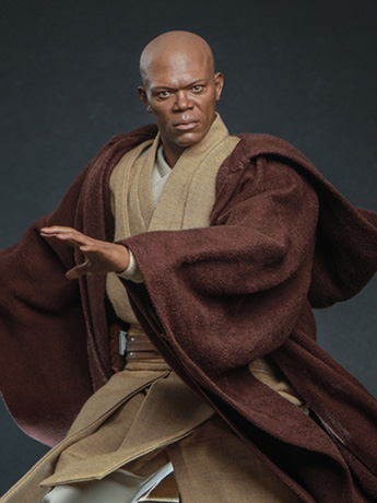 Star Wars: Attack of the Clones MMS681 Mace Windu 1/6th Scale Collectible Figure Gallery Image 2