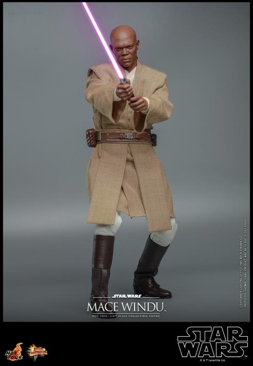 Star Wars: Attack of the Clones MMS681 Mace Windu 1/6th Scale Collectible Figure Gallery Image 10