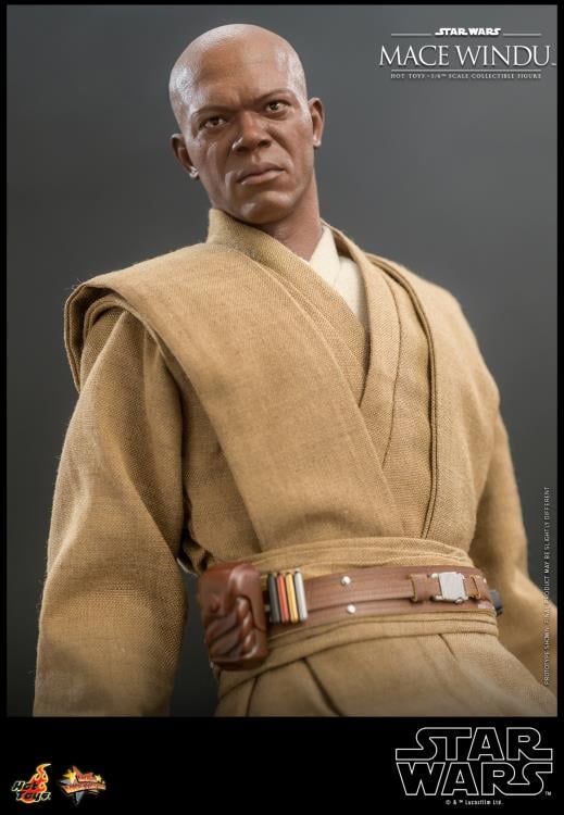 Star Wars: Attack of the Clones MMS681 Mace Windu 1/6th Scale Collectible Figure Gallery Image 13