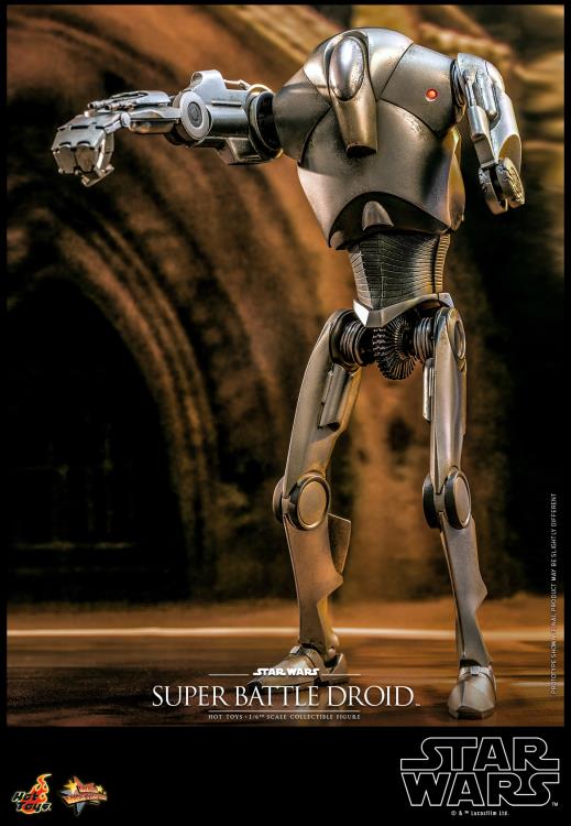 Star Wars: Attack of the Clones MMS682 Super Battle Droid 1/6th Scale Collectible Figure Gallery Image 5