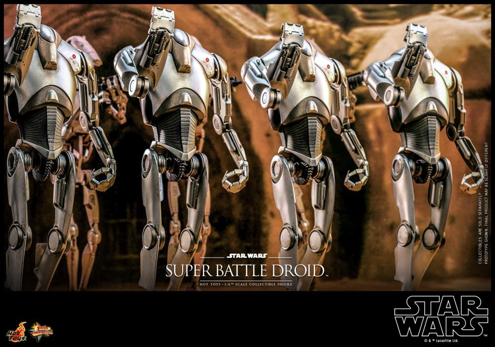 Star Wars: Attack of the Clones MMS682 Super Battle Droid 1/6th