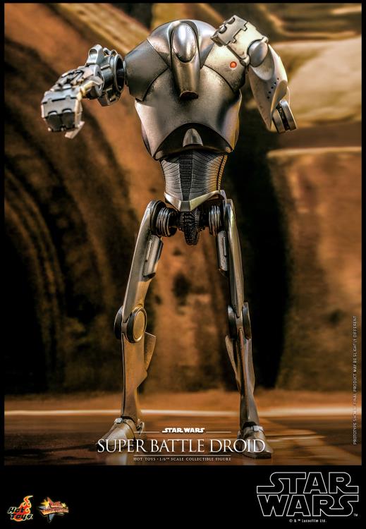 Star Wars: Attack of the Clones MMS682 Super Battle Droid 1/6th Scale Collectible Figure Gallery Image 6