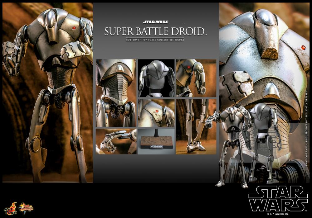 Star Wars: Attack of the Clones MMS682 Super Battle Droid 1/6th