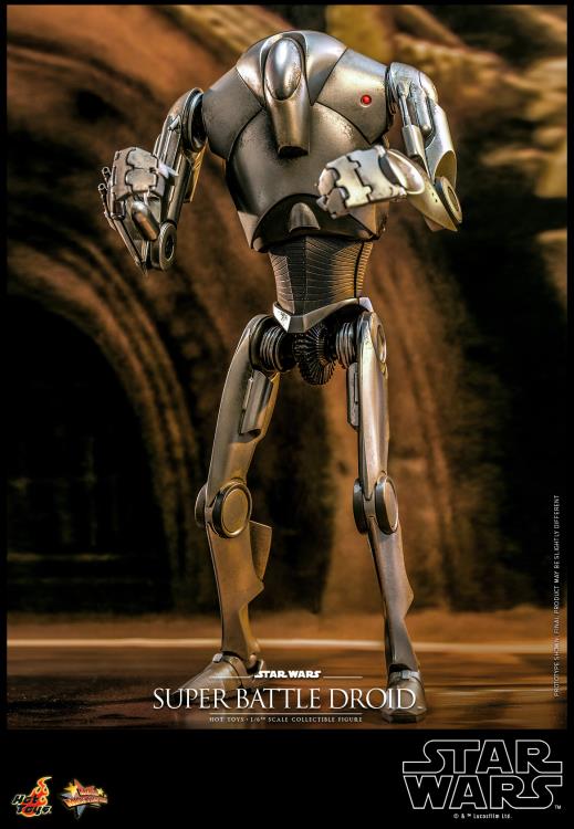 Star Wars: Attack of the Clones MMS682 Super Battle Droid 1/6th Scale Collectible Figure Gallery Image 7