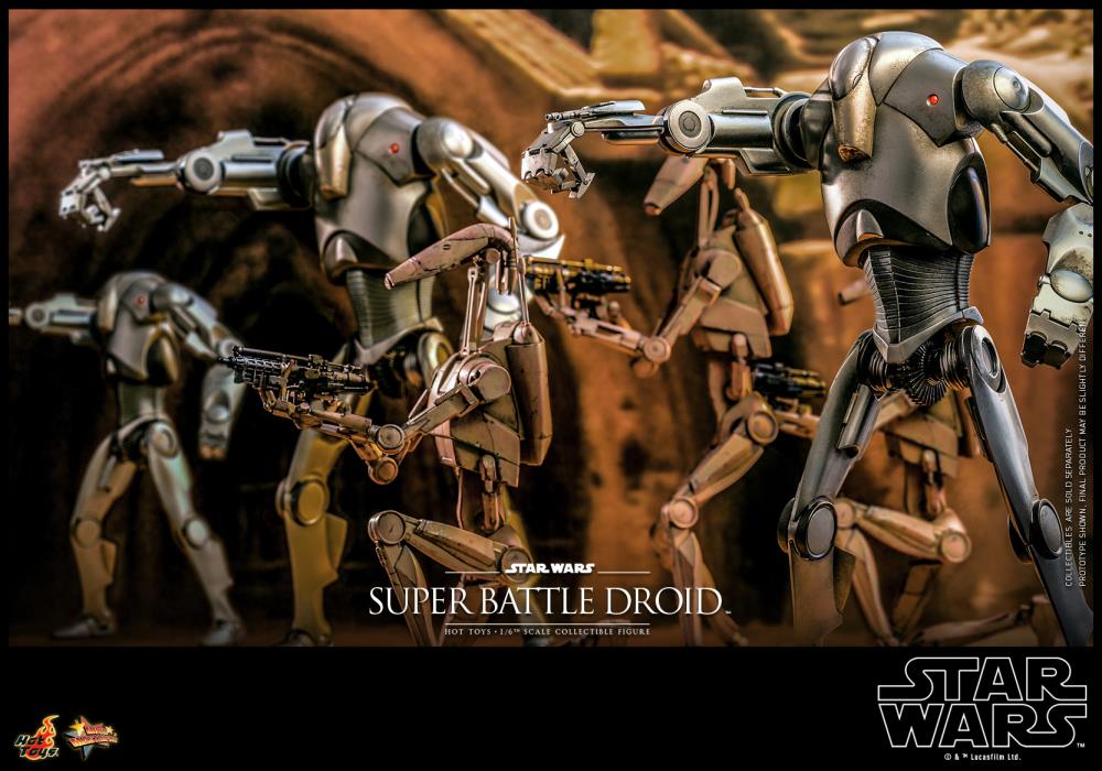 Star Wars: Attack of the Clones MMS682 Super Battle Droid 1/6th