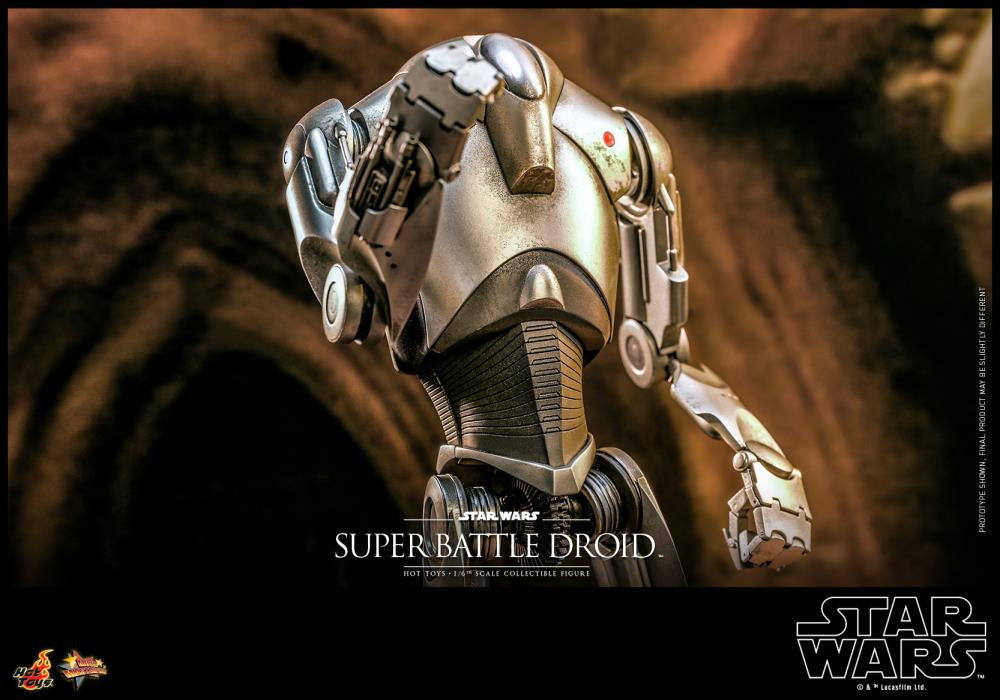 Star Wars: Attack of the Clones MMS682 Super Battle Droid 1/6th Scale Collectible Figure Gallery Image 13